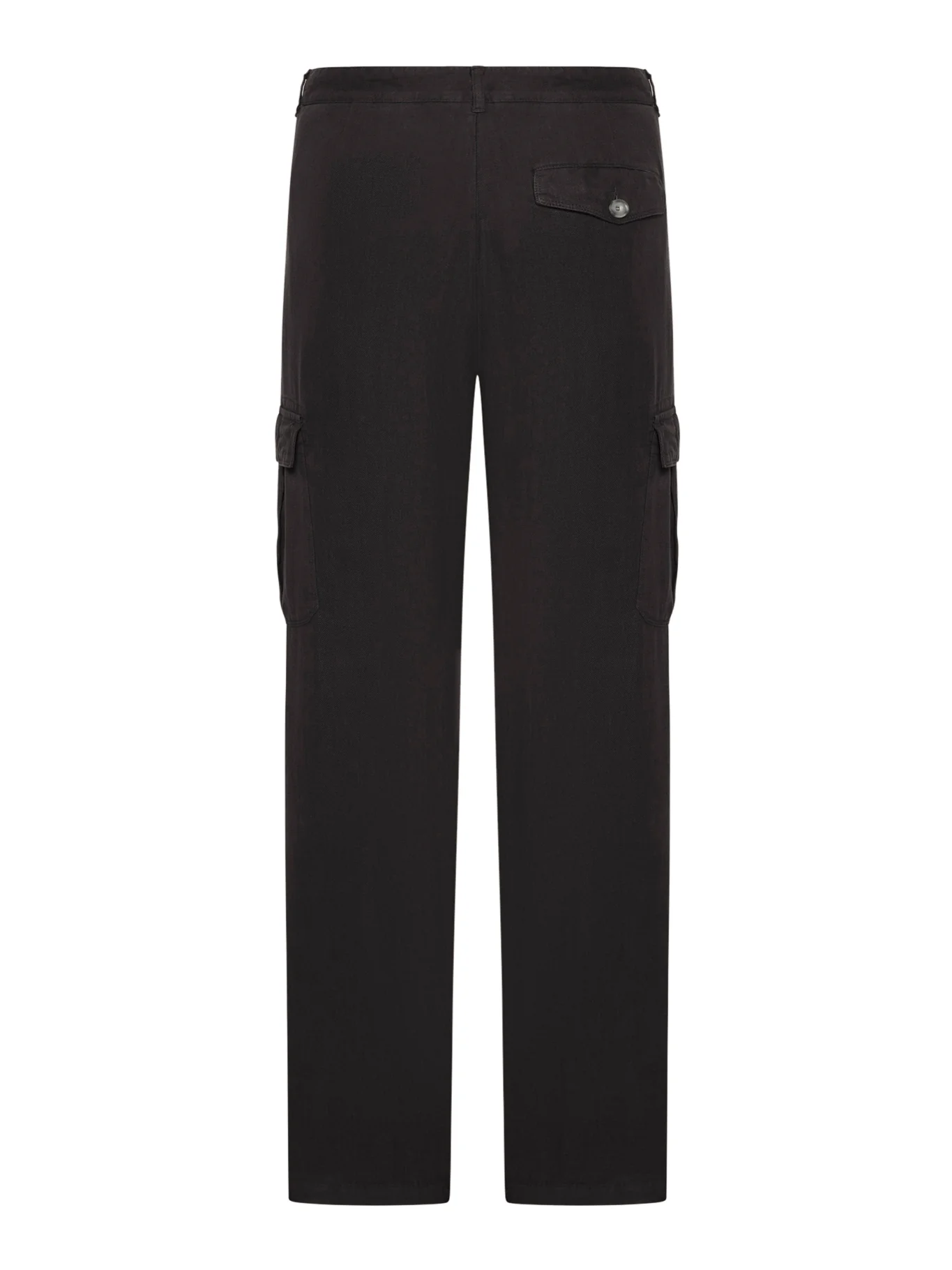 LINEN CARGO TROUSERS - Image 2
