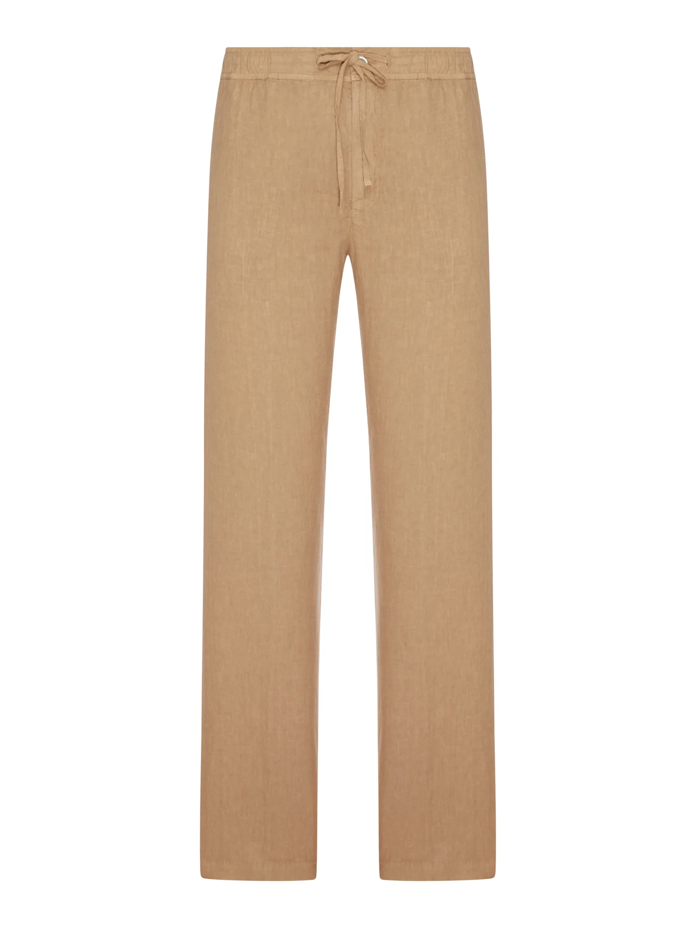 LINEN TROUSERS WITH DRAWSTRING WAIST