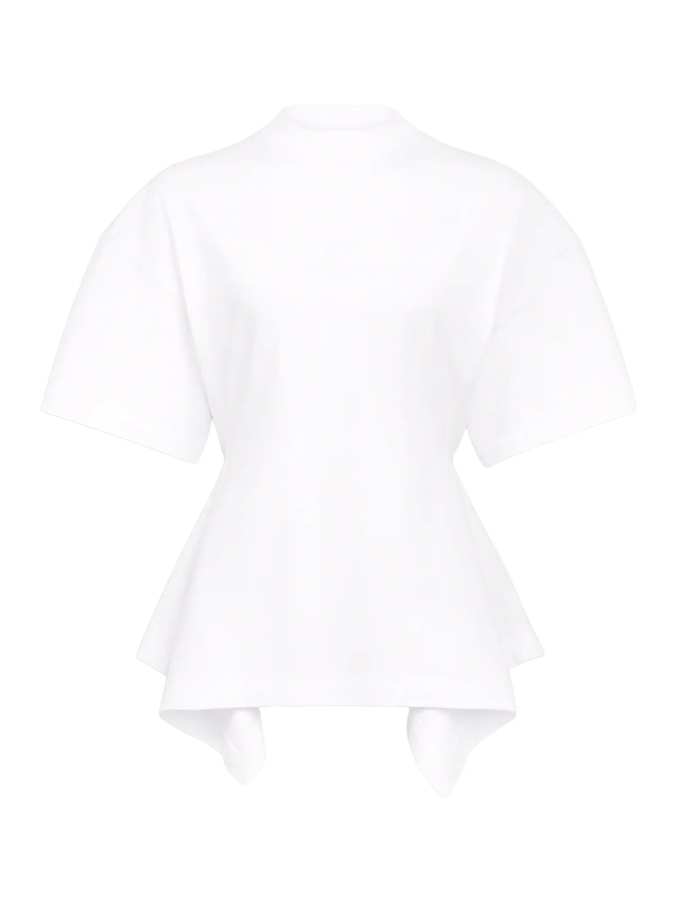 COTTON PANELED T-SHIRT