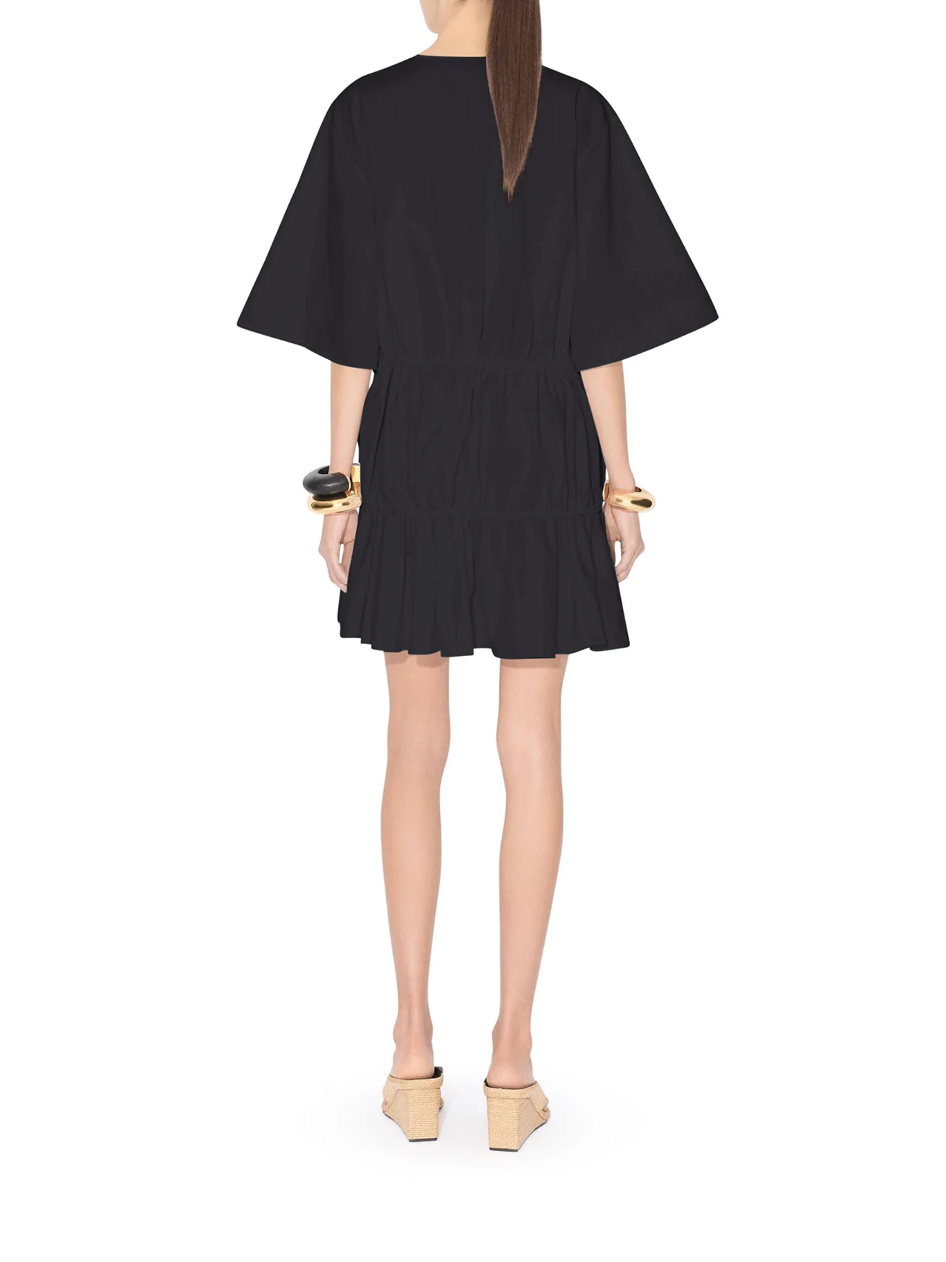 COTTON POPLIN DRESS - Image 3