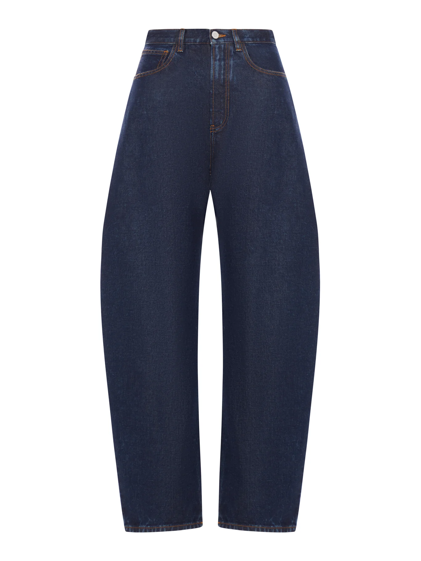 JEANS WITH ROUNDED DESIGN