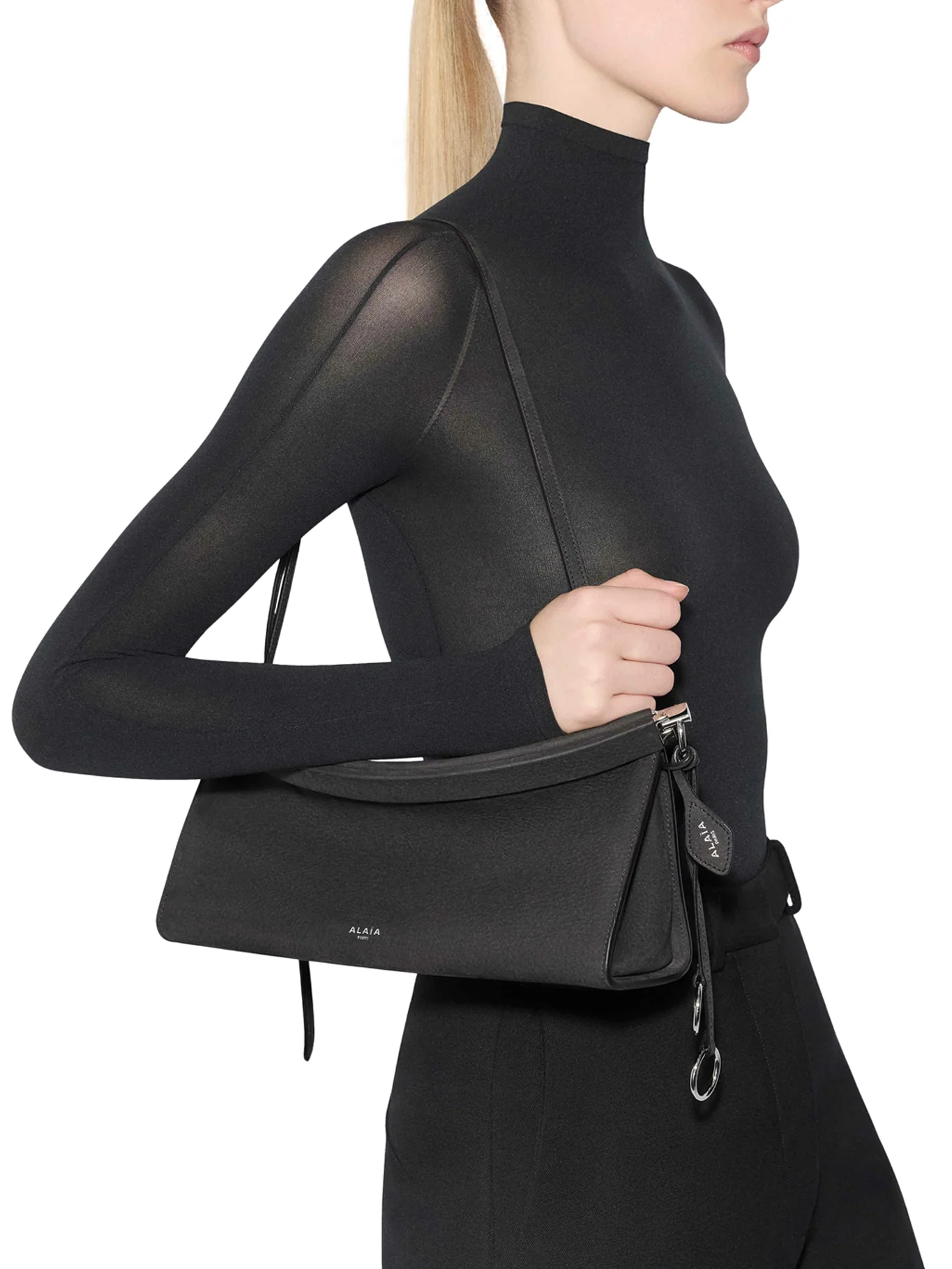 LE CLICK EAST WEST MEDIUM NUBUCK BAG - Image 2