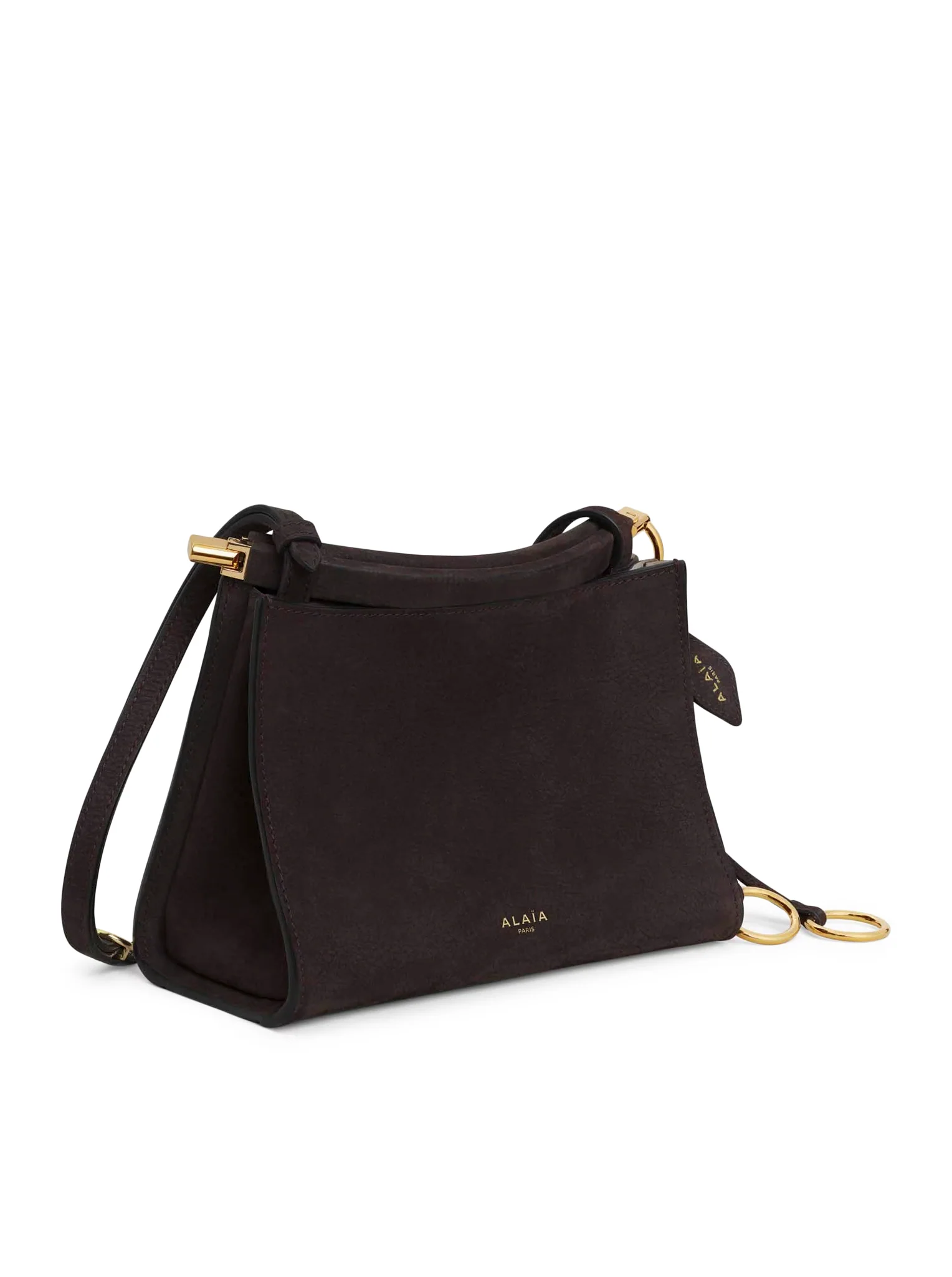 LE CLICK SMALL SQUARE NUBUCK BAG - Image 3