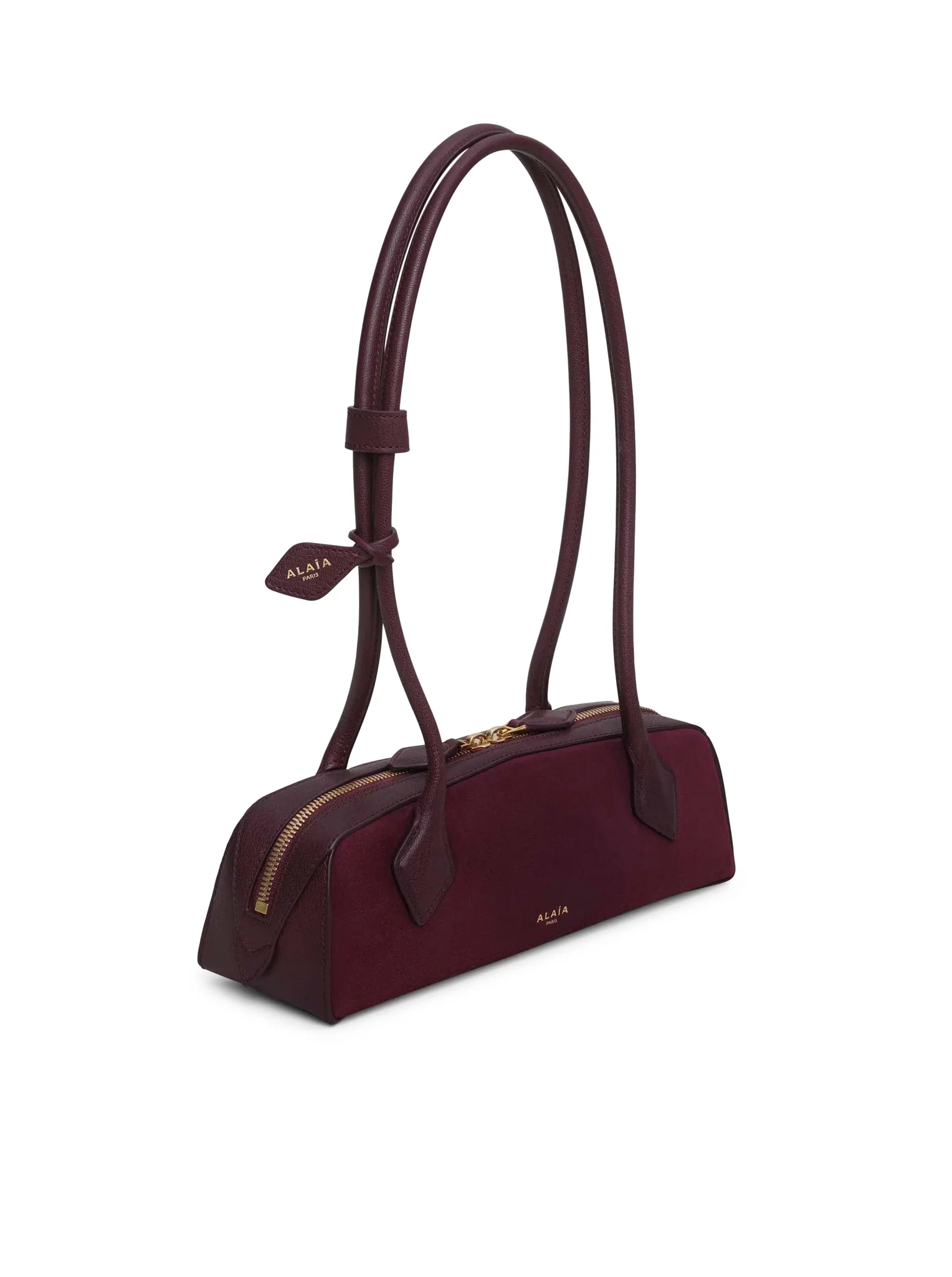 LE TECKEL SMALL BI-MATERIAL LEATHER BAG - Image 3