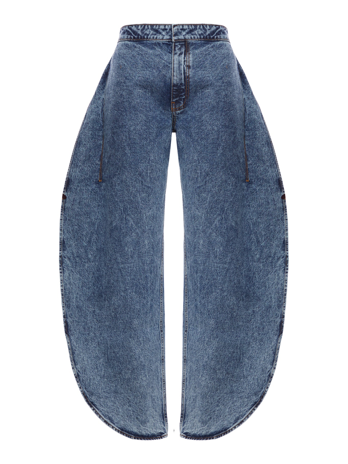 PETAL DENIM TROUSERS