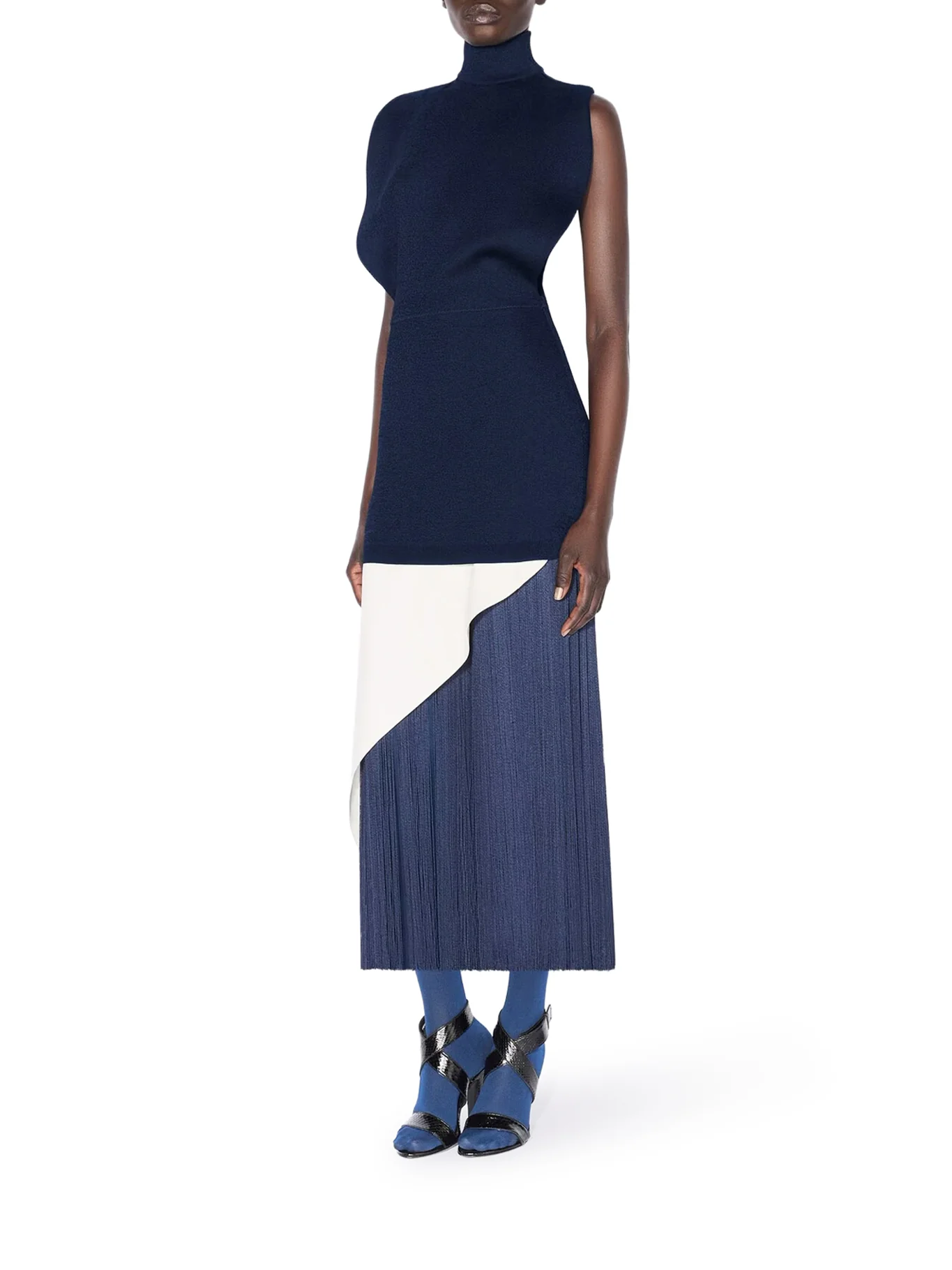 POPLIN POINTED SKIRT - Image 2