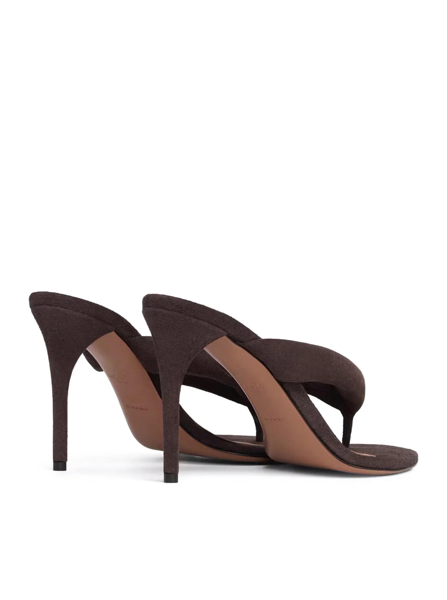 SUEDE HEEL SANDALS - Image 3