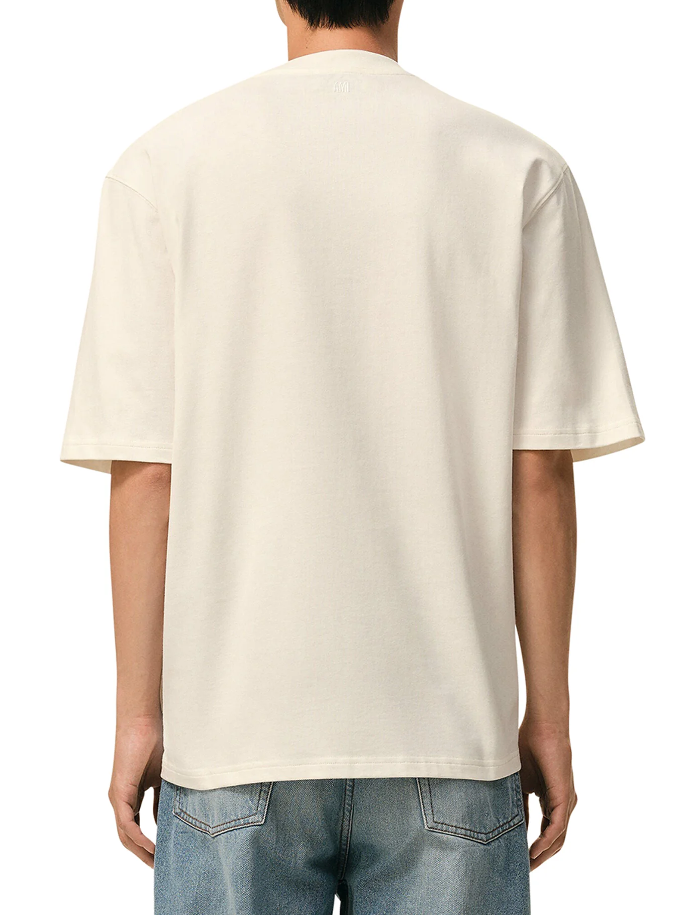 AMI DE COEUR EMBOSSED COTTON T-SHIRT - Image 3