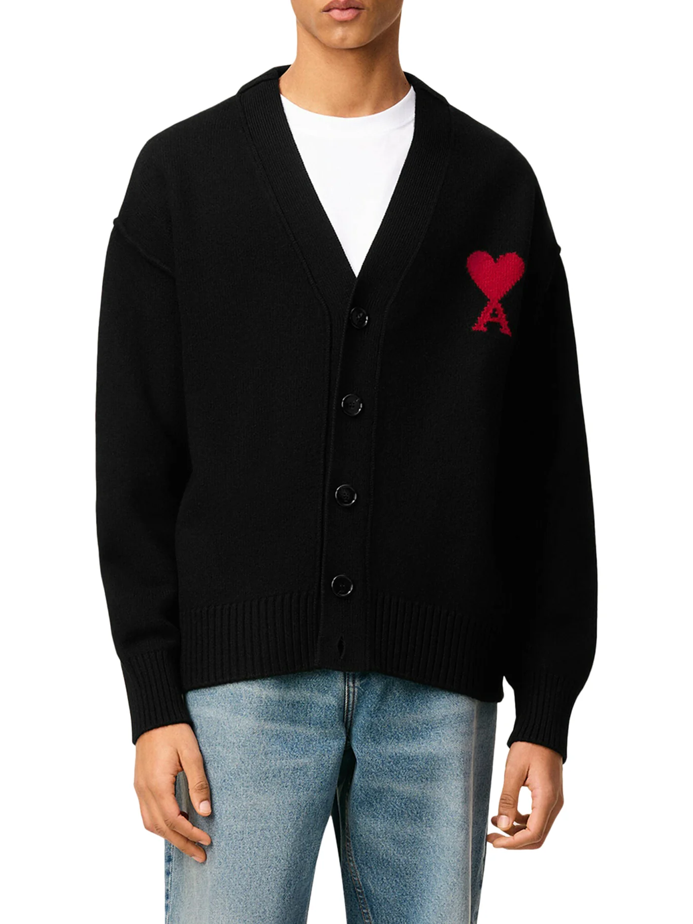 AMI DE COEUR WOOL CARDIGAN - Image 2