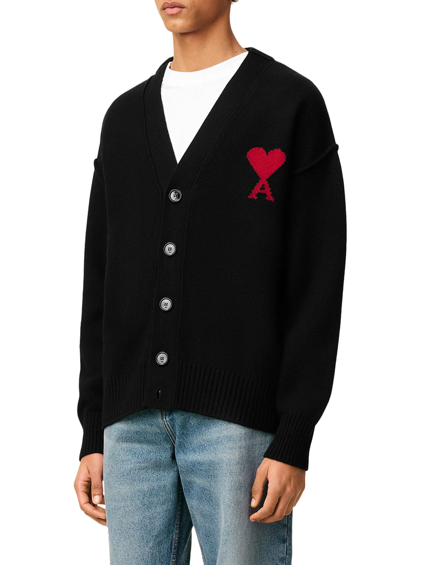AMI DE COEUR WOOL CARDIGAN - Image 4