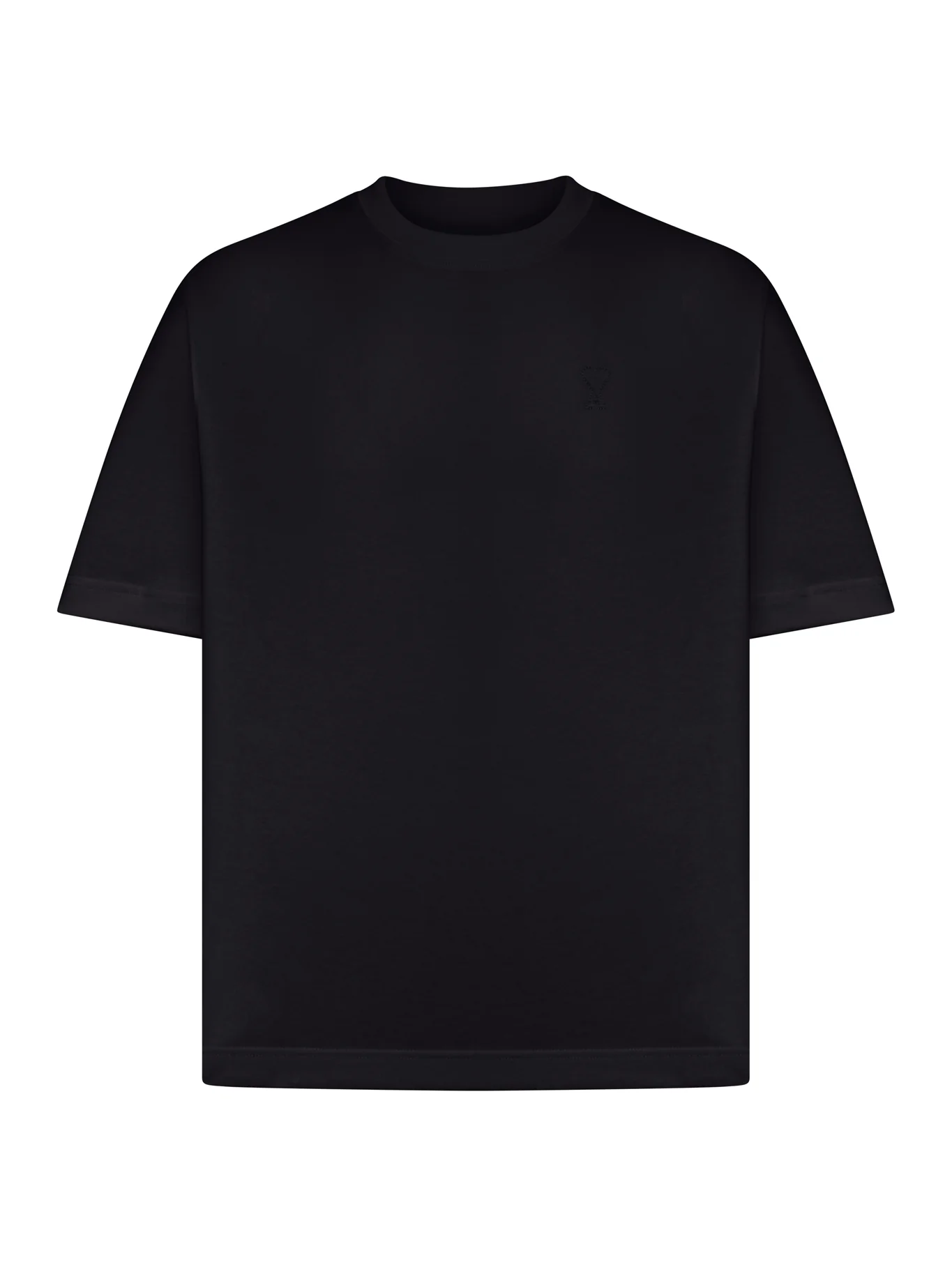 CREW NECK COTTON T-SHIRT WITH AMI DE COEUR LOGO