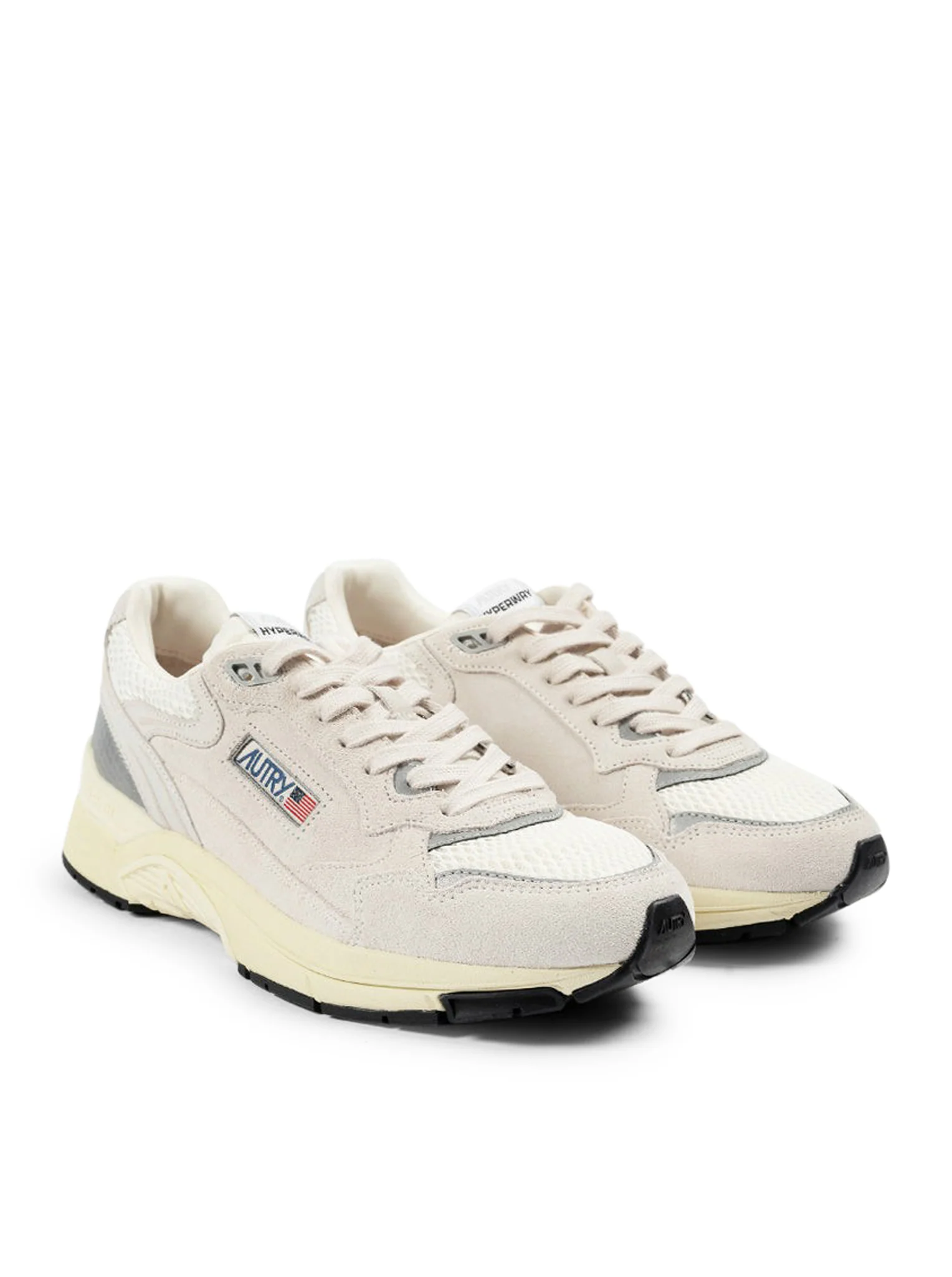 HYPERWAY SNEAKERS IN MESH AND SUEDE - Image 2