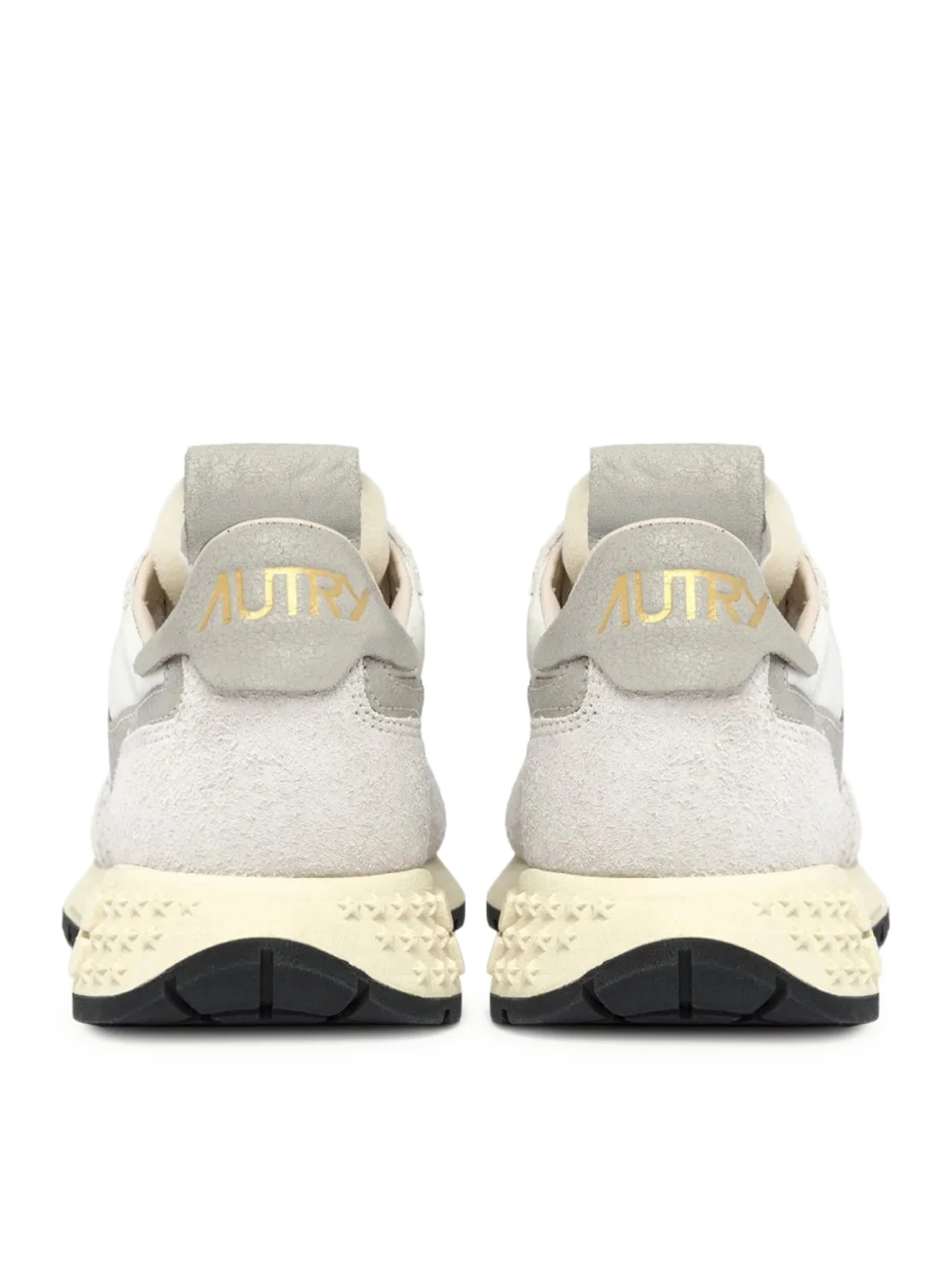 SNEAKERS REELWIND LOW IN NYLON E SUEDE BIANCO - Image 4