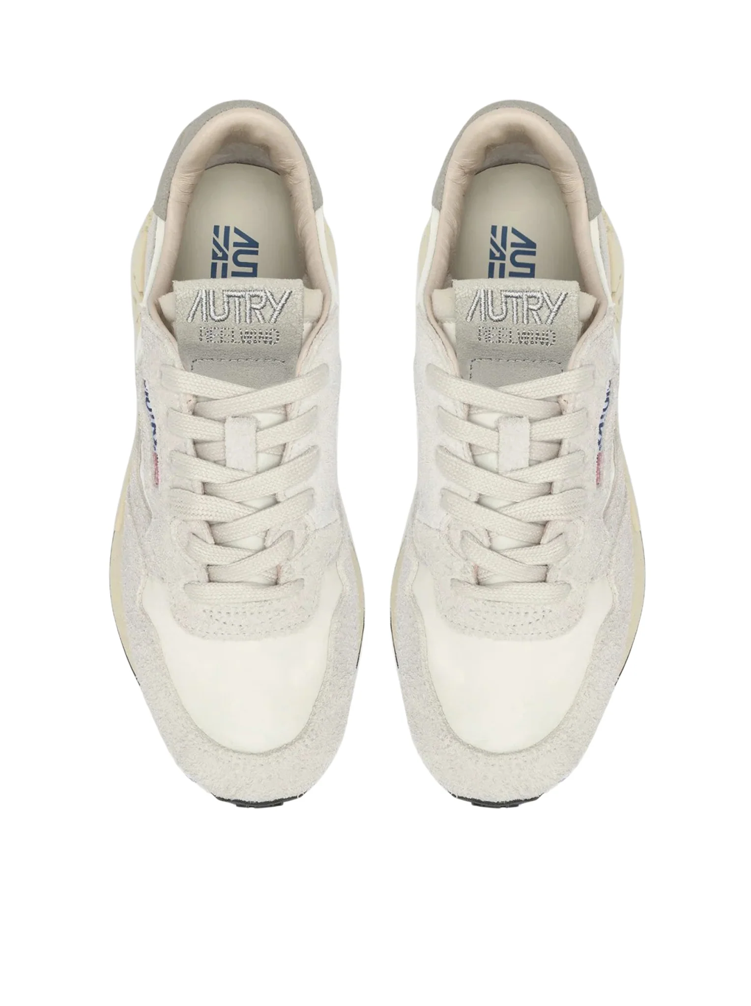 SNEAKERS REELWIND LOW IN NYLON E SUEDE BIANCO - Image 5