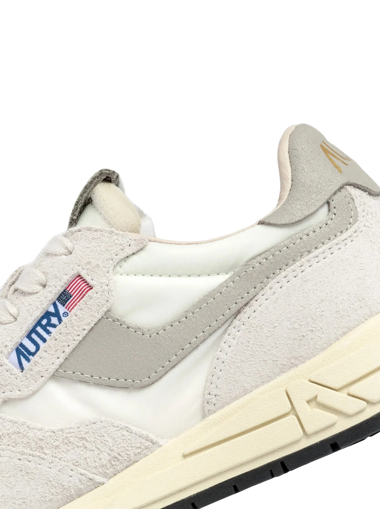 SNEAKERS REELWIND LOW IN NYLON E SUEDE BIANCO - Image 7