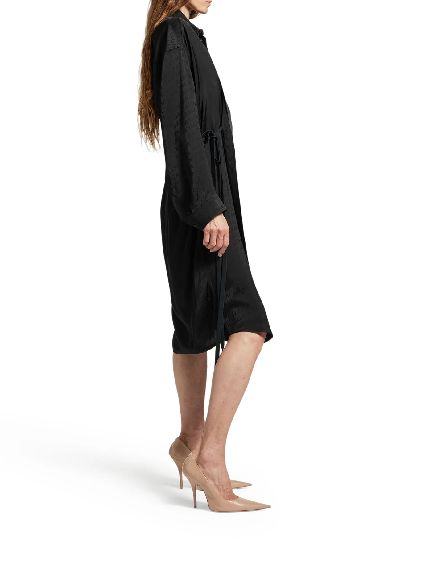 COCOON WRAP DRESS - Image 4