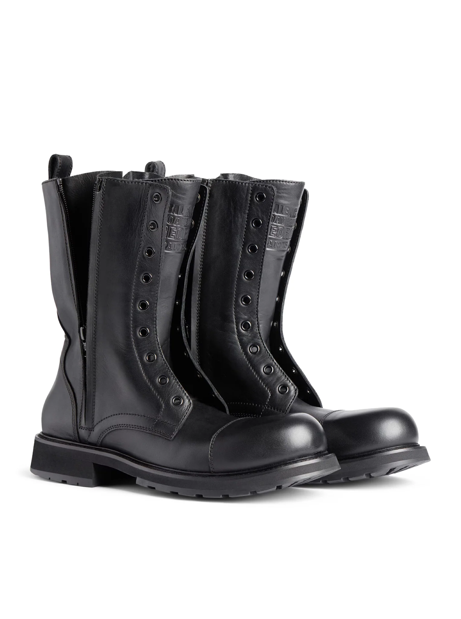LACE-UP BOOT IN SOFT CALF LEATHER - Image 4
