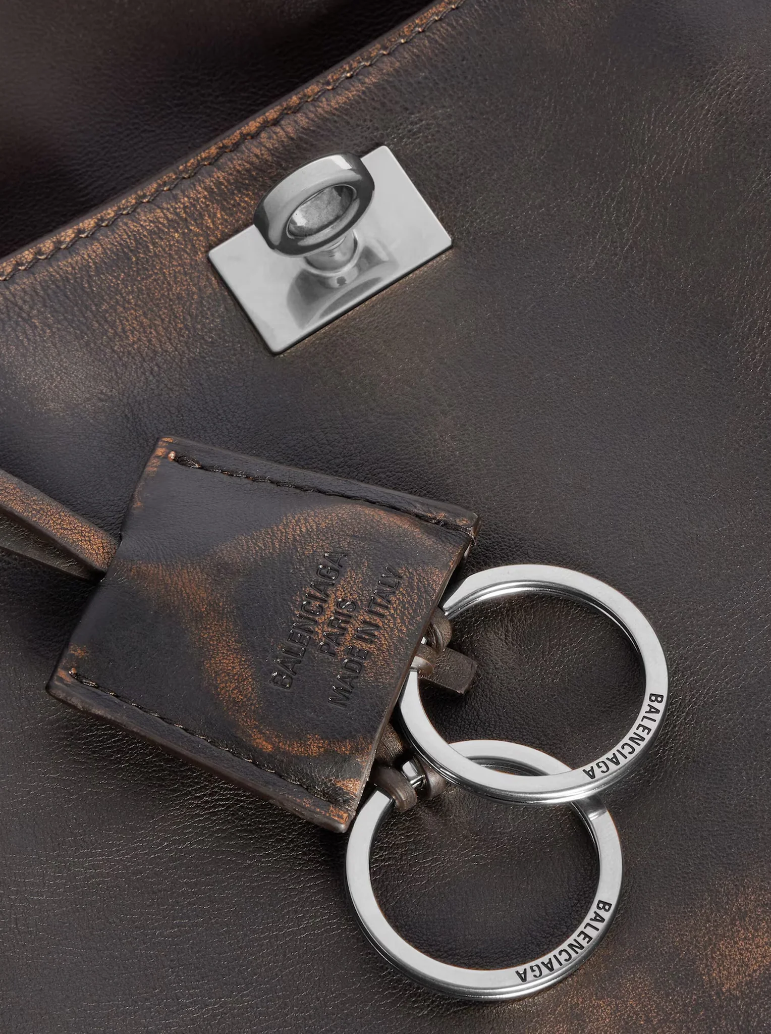 LARGE MEN`S RODEO BAG IN BROWN - Image 6