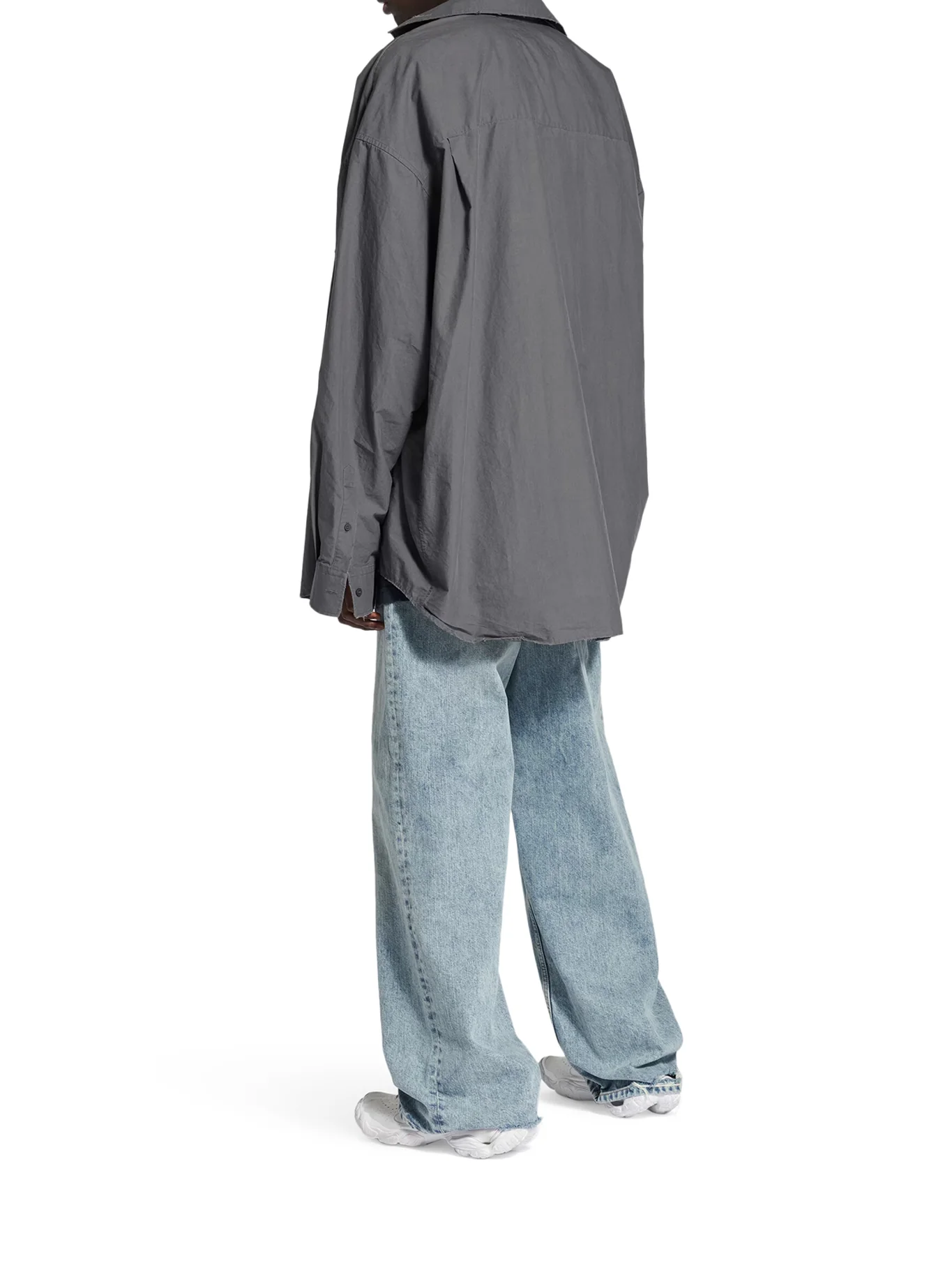 LAYERED POPLIN T-SHIRT - Image 4
