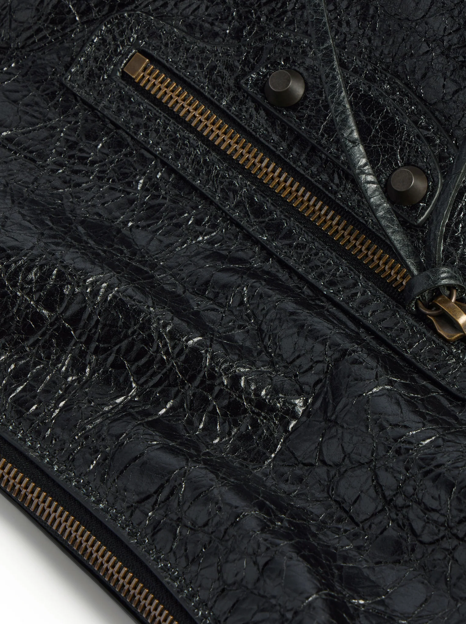 LE CITY SMALL ARENA LAMBSKIN HOBO BAG - Image 9