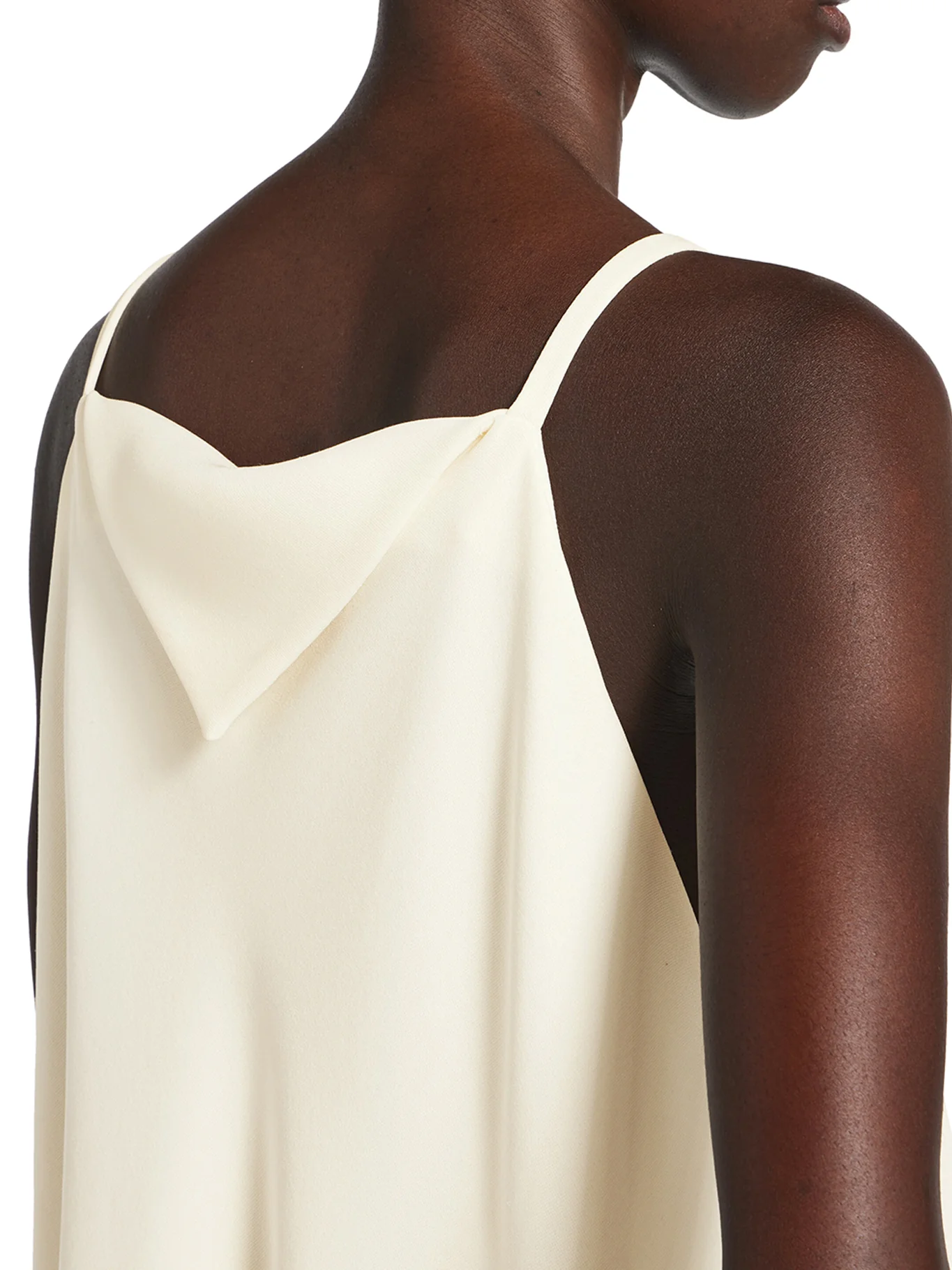 WOMEN`S SCARF TOP IN IVORY - Image 6