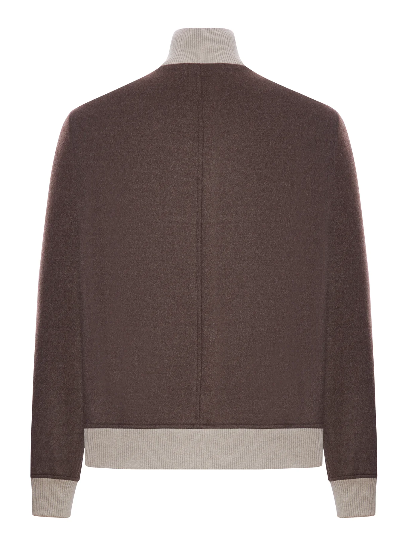 DOUBLE WOOL FLANNEL BOMBER - Image 2