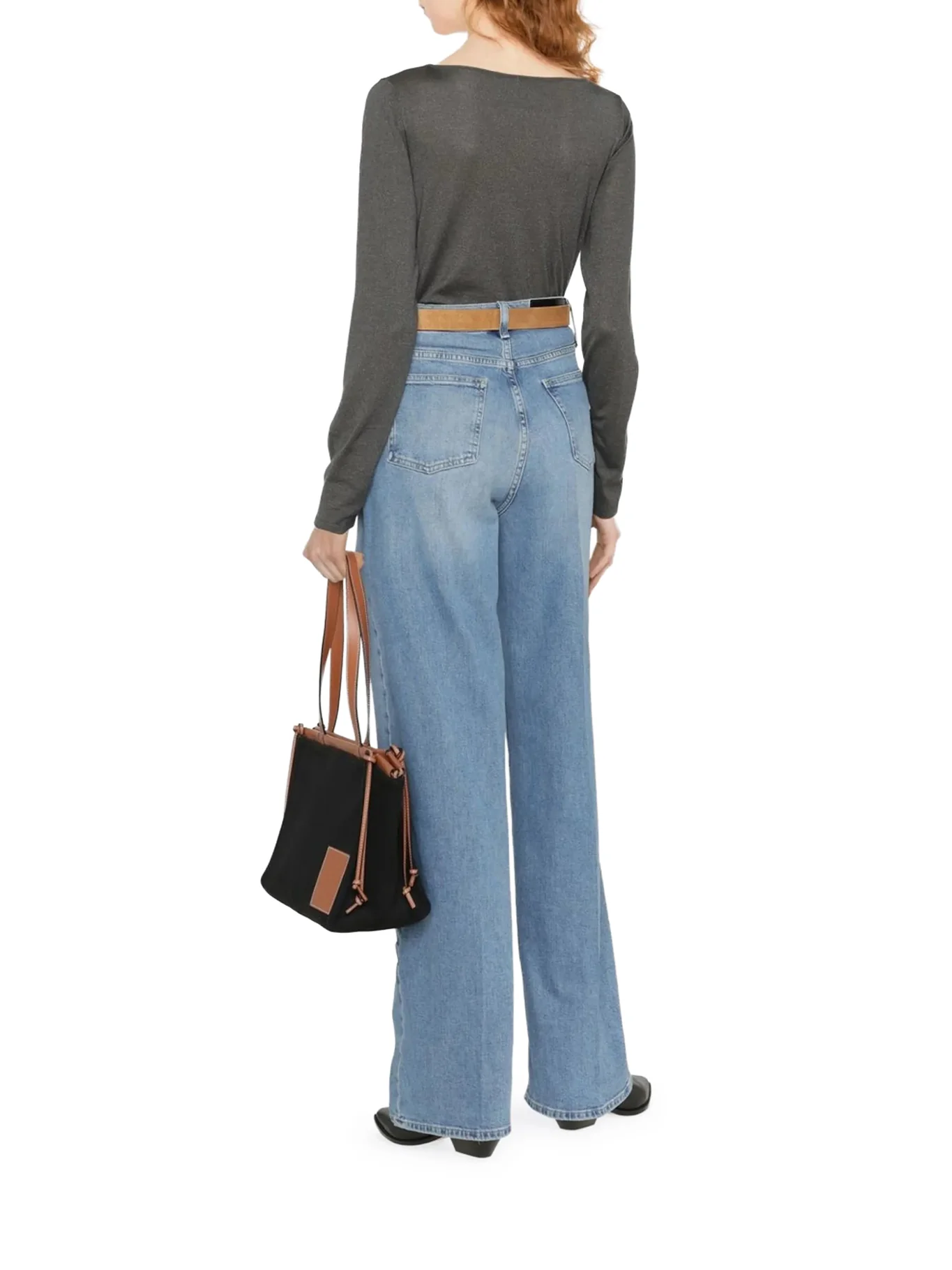 LIGHTWEIGHT CASHMERE AND SILK SPARKLING SWEATER - Image 3