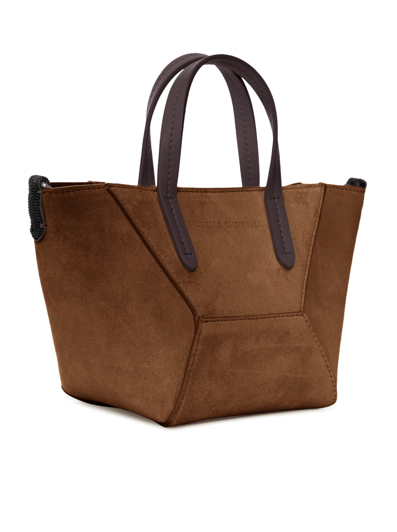 MINI SUEDE BAG WITH SHOULDER STRAP - Image 2