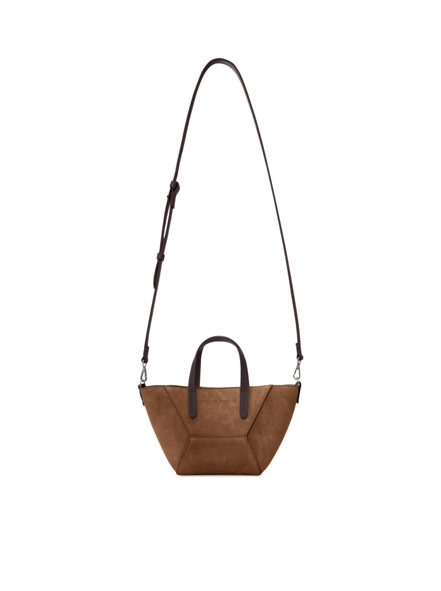 MINI SUEDE BAG WITH SHOULDER STRAP - Image 4