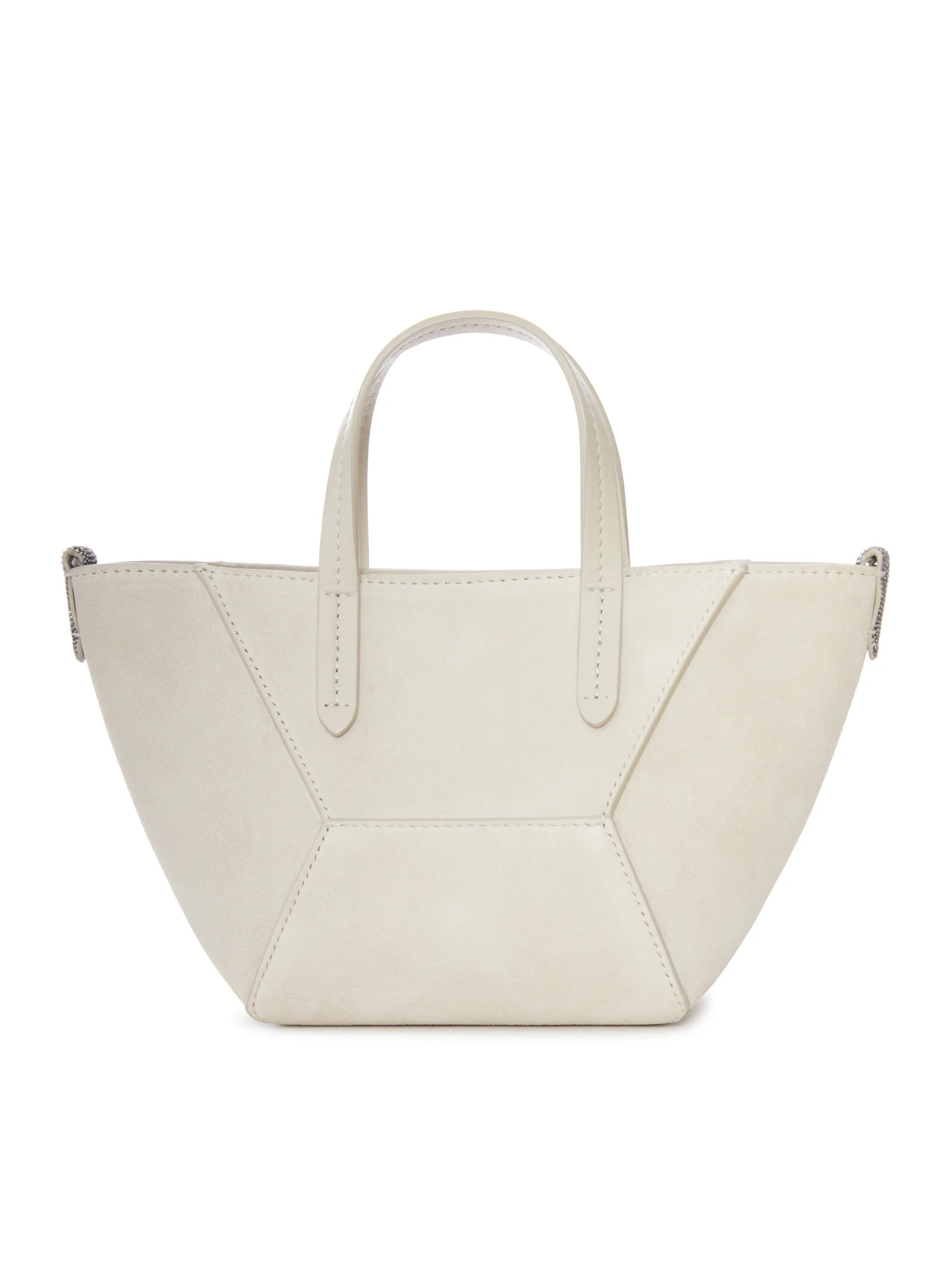 MINI SUEDE BAG WITH SHOULDER STRAP - Image 3
