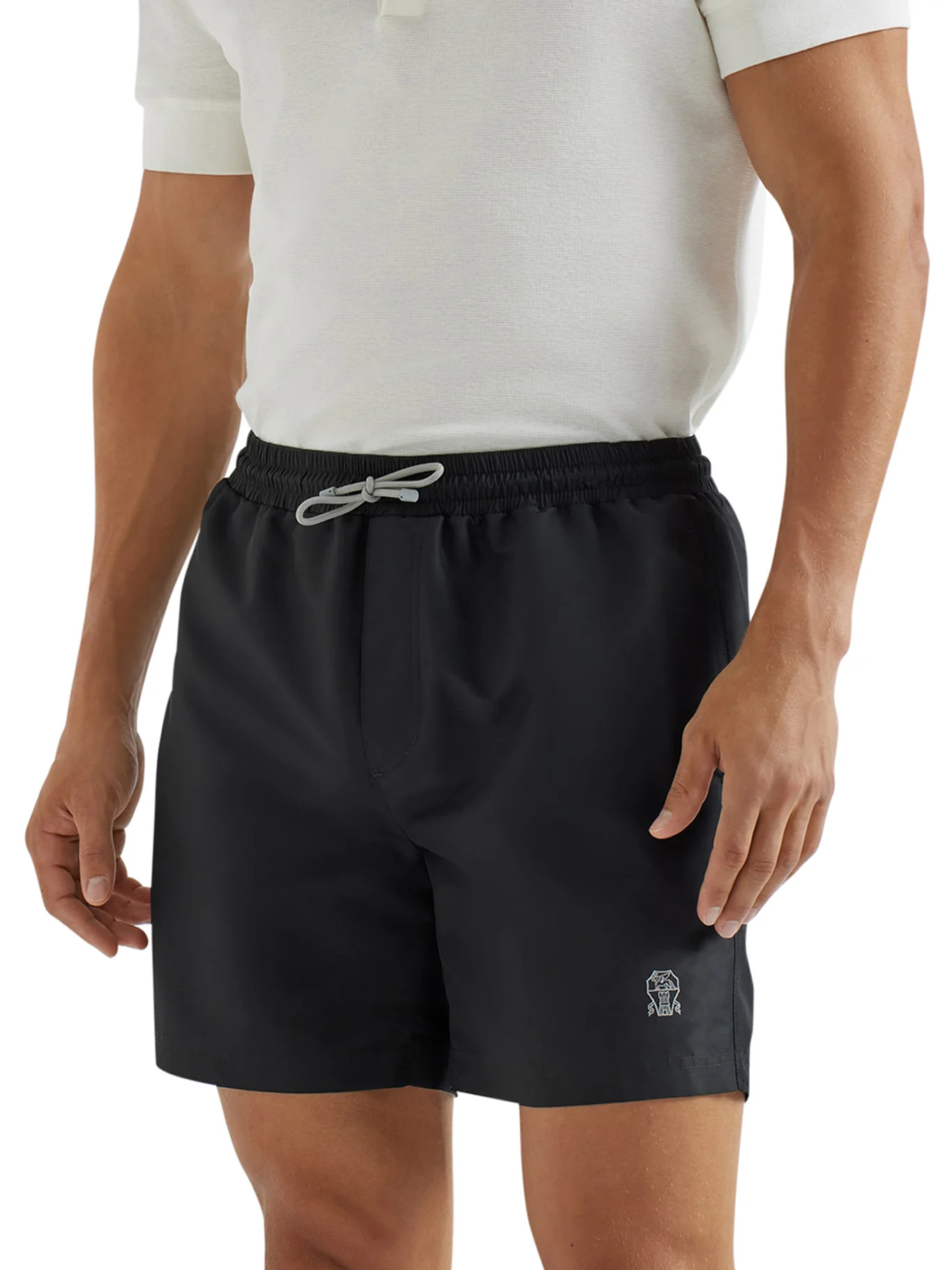 SWIMSUIT WITH EMBROIDERED LOGO - Image 2