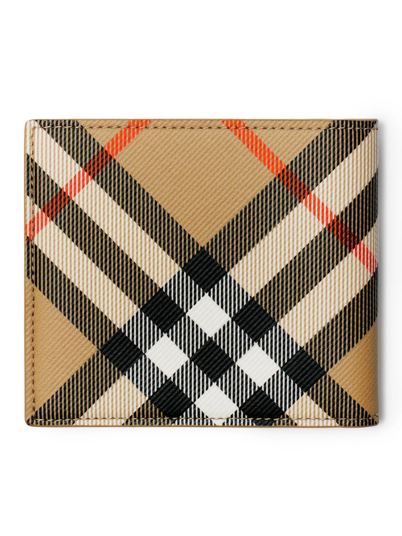 VINTAGE CHECK BIFOLD WALLET - Image 2
