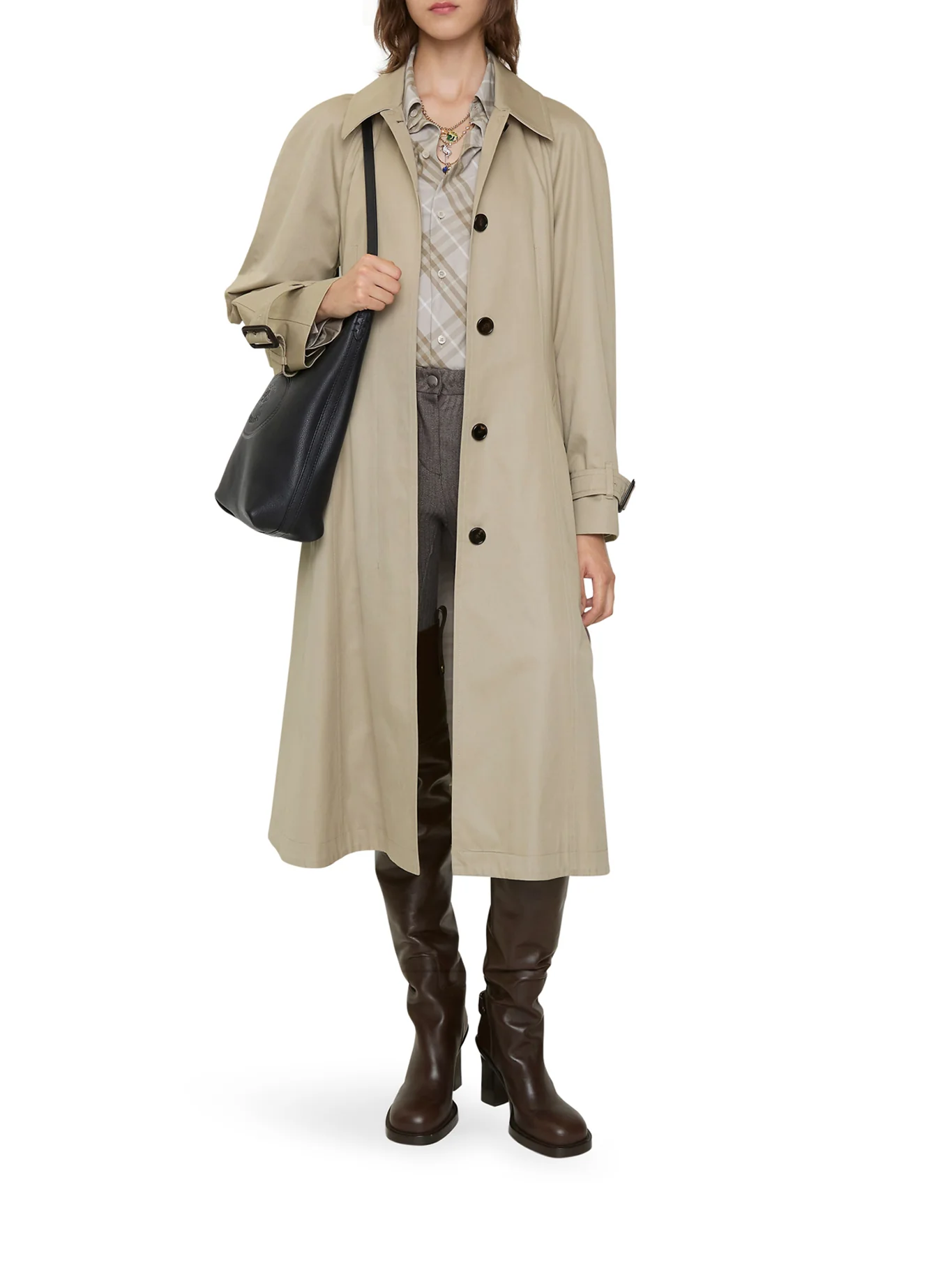 ELLINGHAM COTTON GABARDINE TRENCH COAT - Image 2