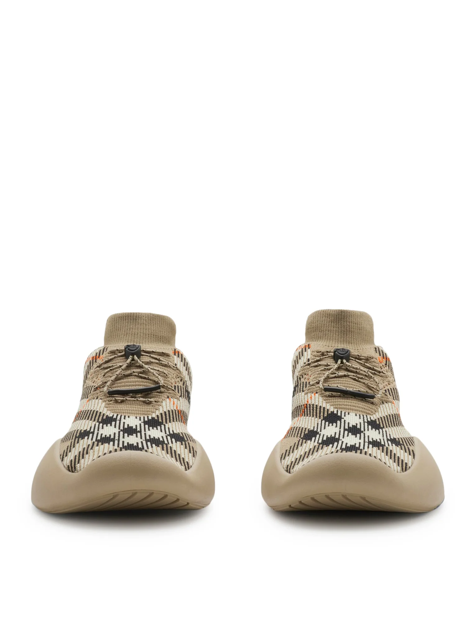 NEPTUNE SNEAKER WITH KNITTED CHECK PATTERN - Image 3