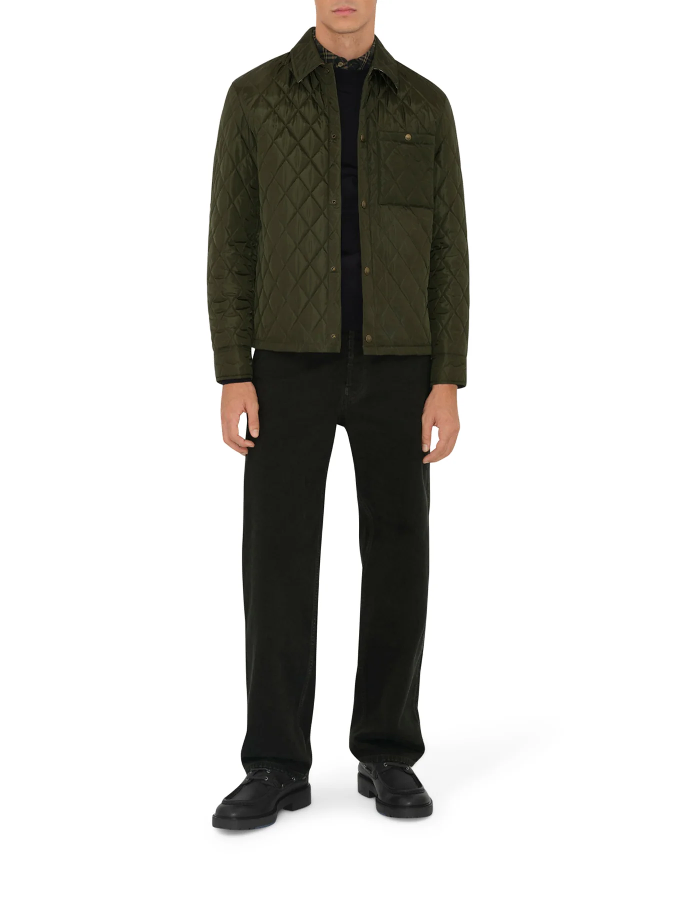 QUILTED NYLON SHIRT - Image 2