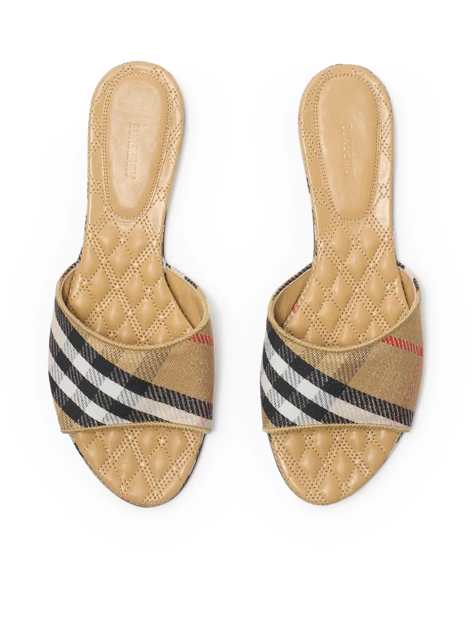 SLOANE CHECK SLIPPERS - Image 4