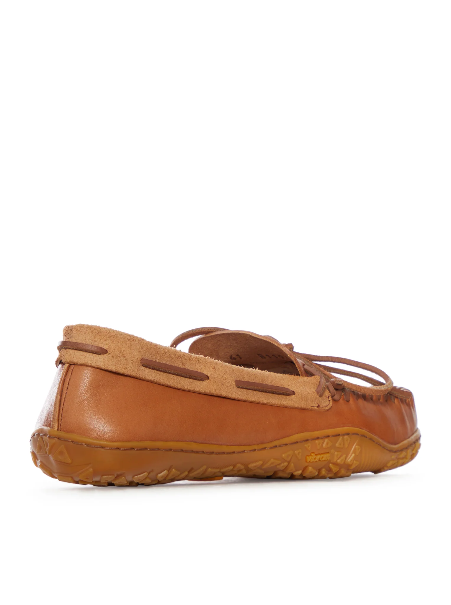 BOAT LOAFERS IN SMOOTH LEATHER WITH SUEDE INSERTS - Image 3