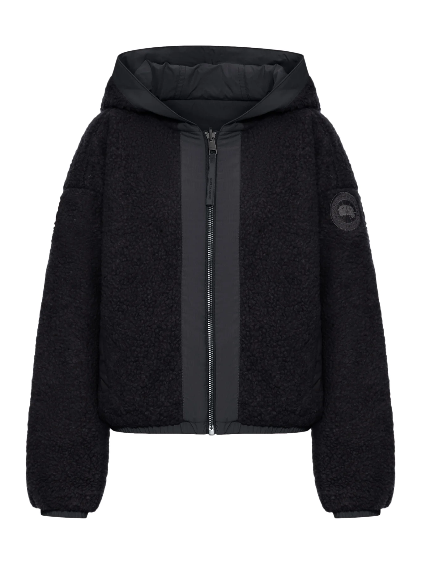 ALBERNI REVERSIBLE FLEECE BOMBER JACKET