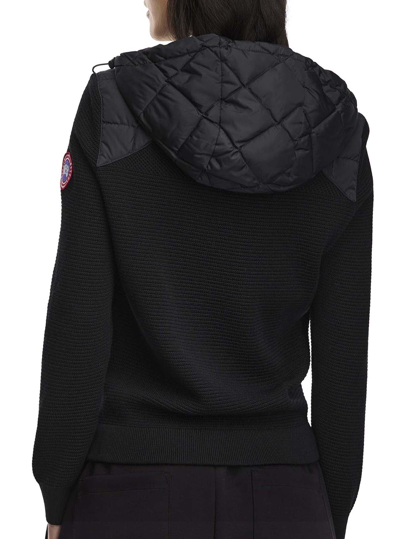 HYBRIDGE® QUILTED KNIT HOODED JACKET - Image 4