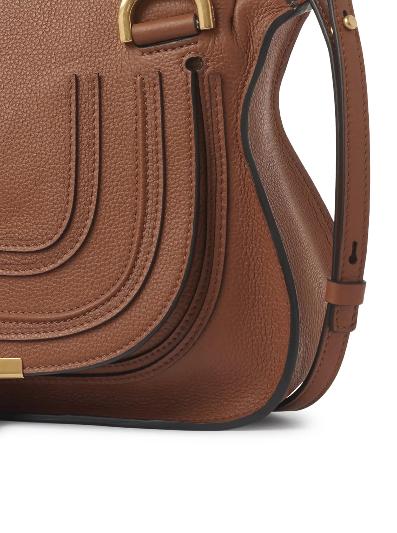SMALL MERCIE BAG IN GRANATE LEATHER - Image 6