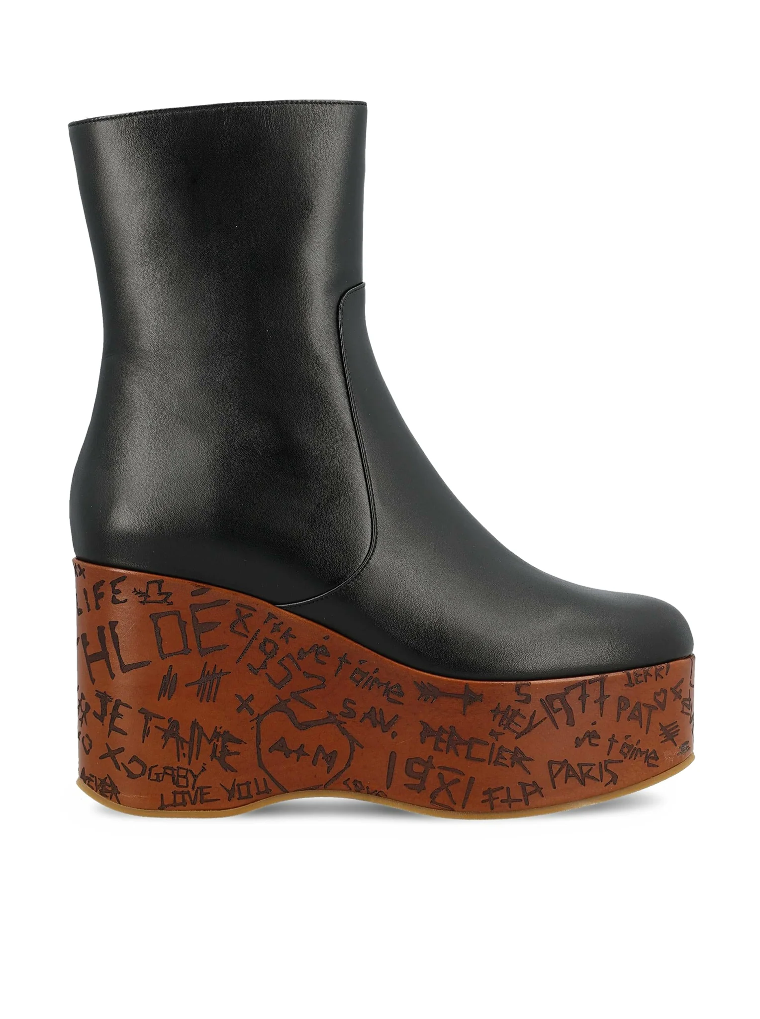 MAXIME WEDGE ANKLE BOOTS