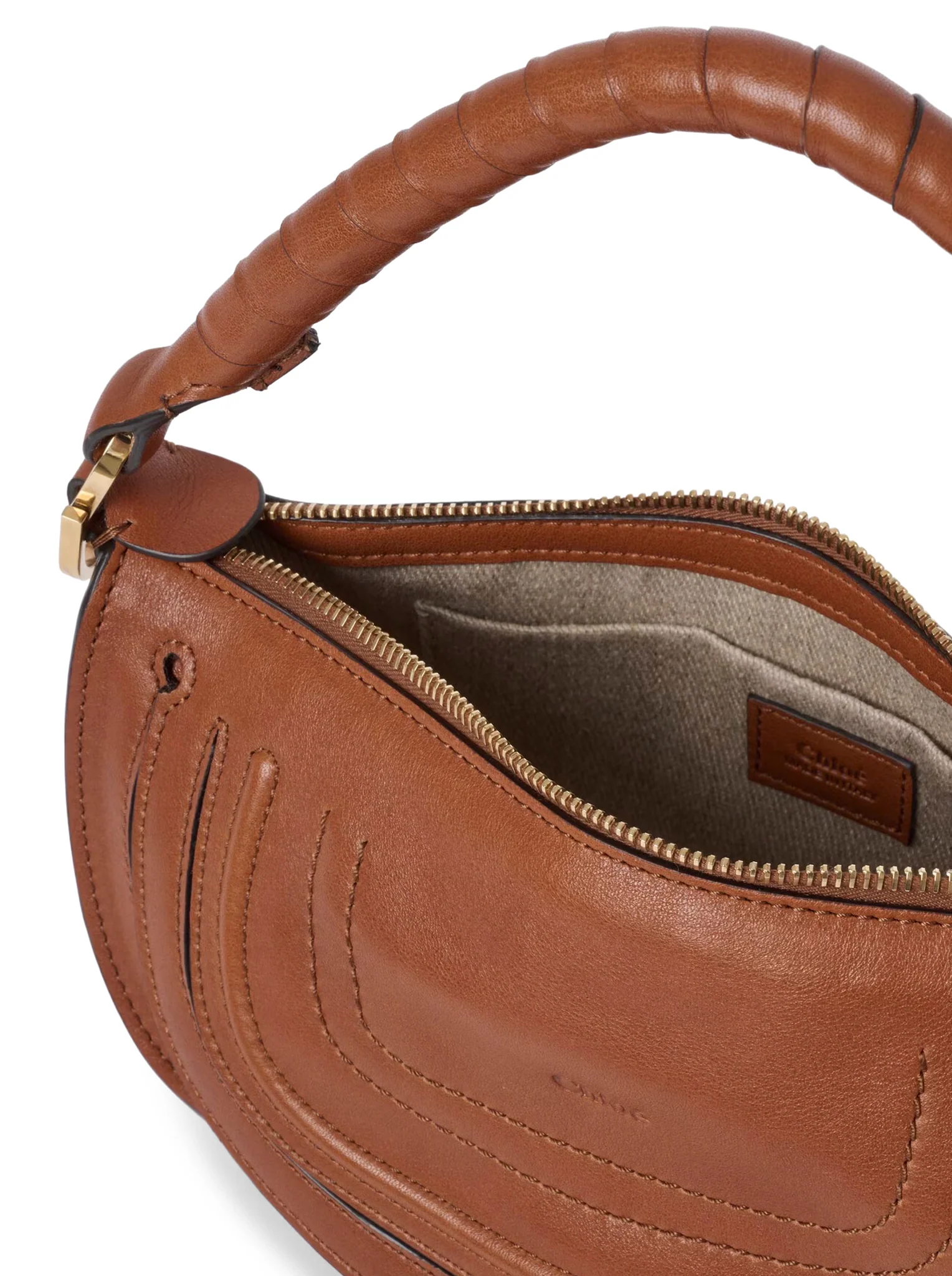 MINI MARCIE SHOULDER BAG IN SOFT LEATHER - Image 3