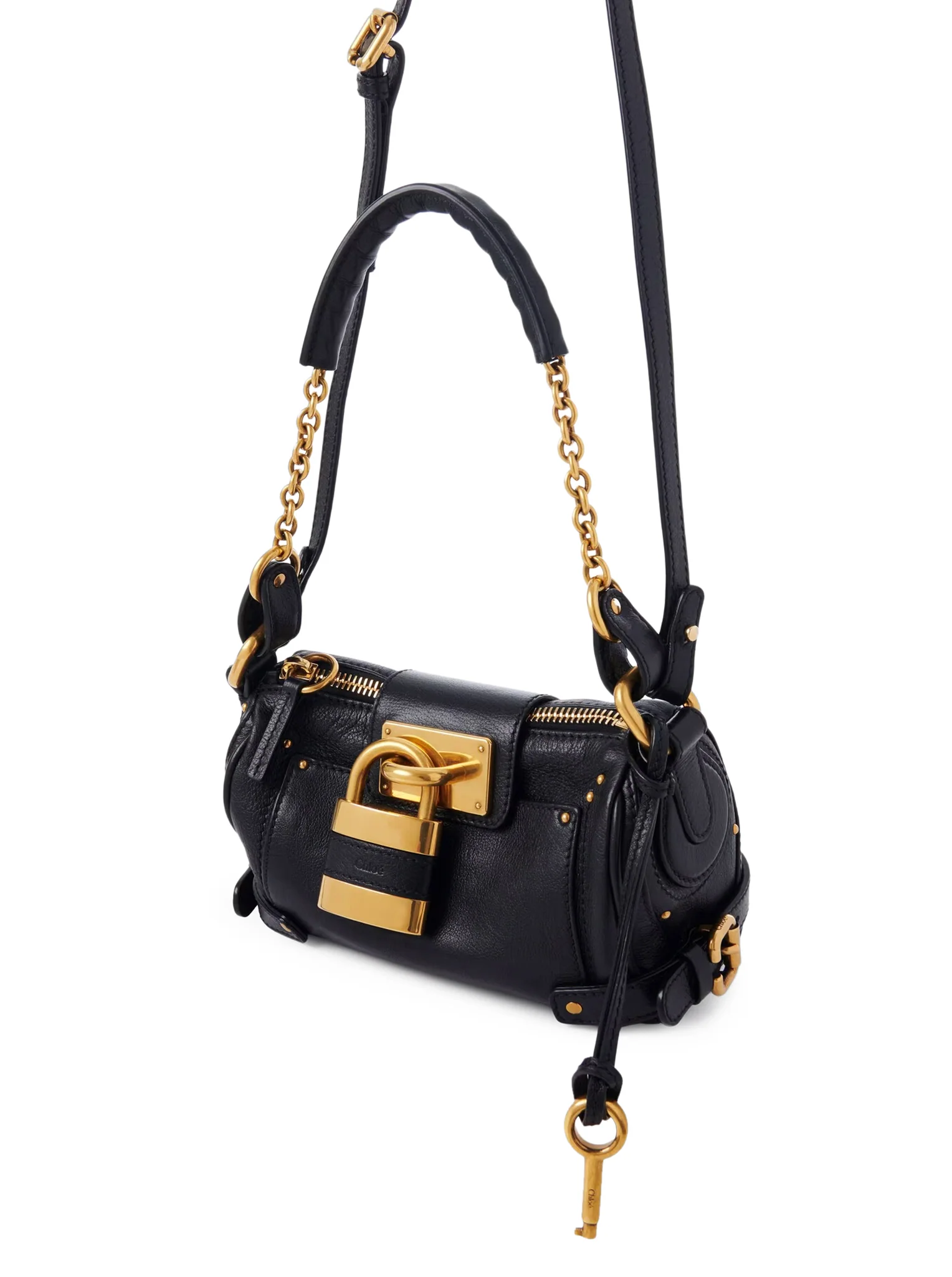 PADDINGTON SMALL LEATHER SHOULDER BAG - Image 5