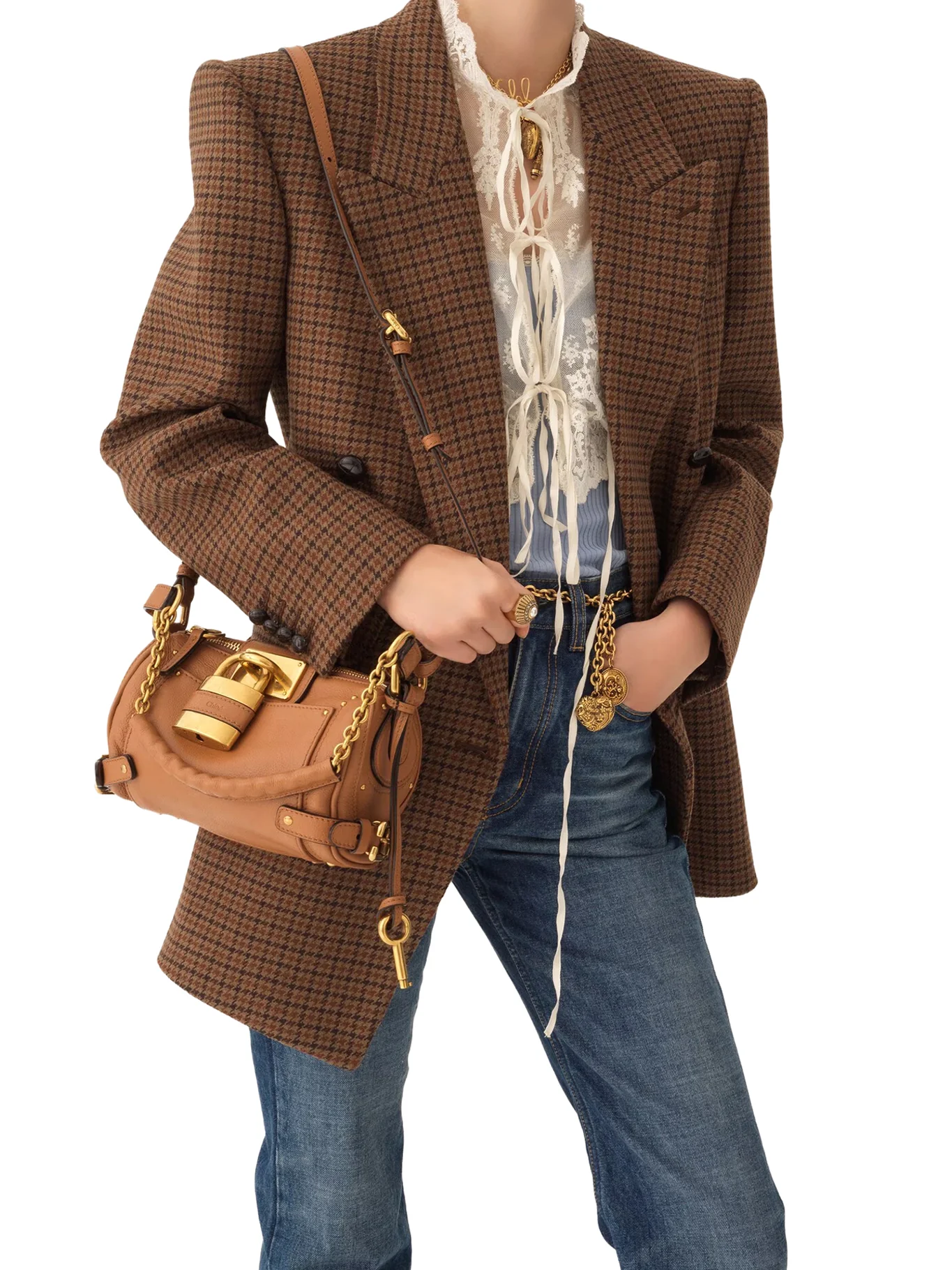 PADDINGTON SMALL LEATHER SHOULDER BAG - Image 3