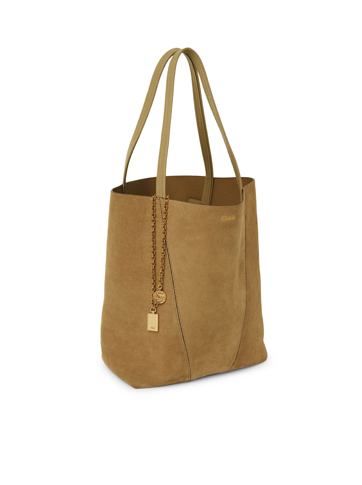 SPIN SUEDE TOTE BAG - Image 4