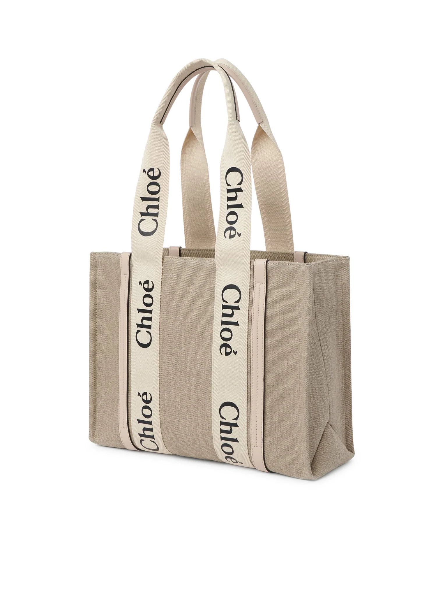 WOODY LINEN TOTE BAG - Image 3