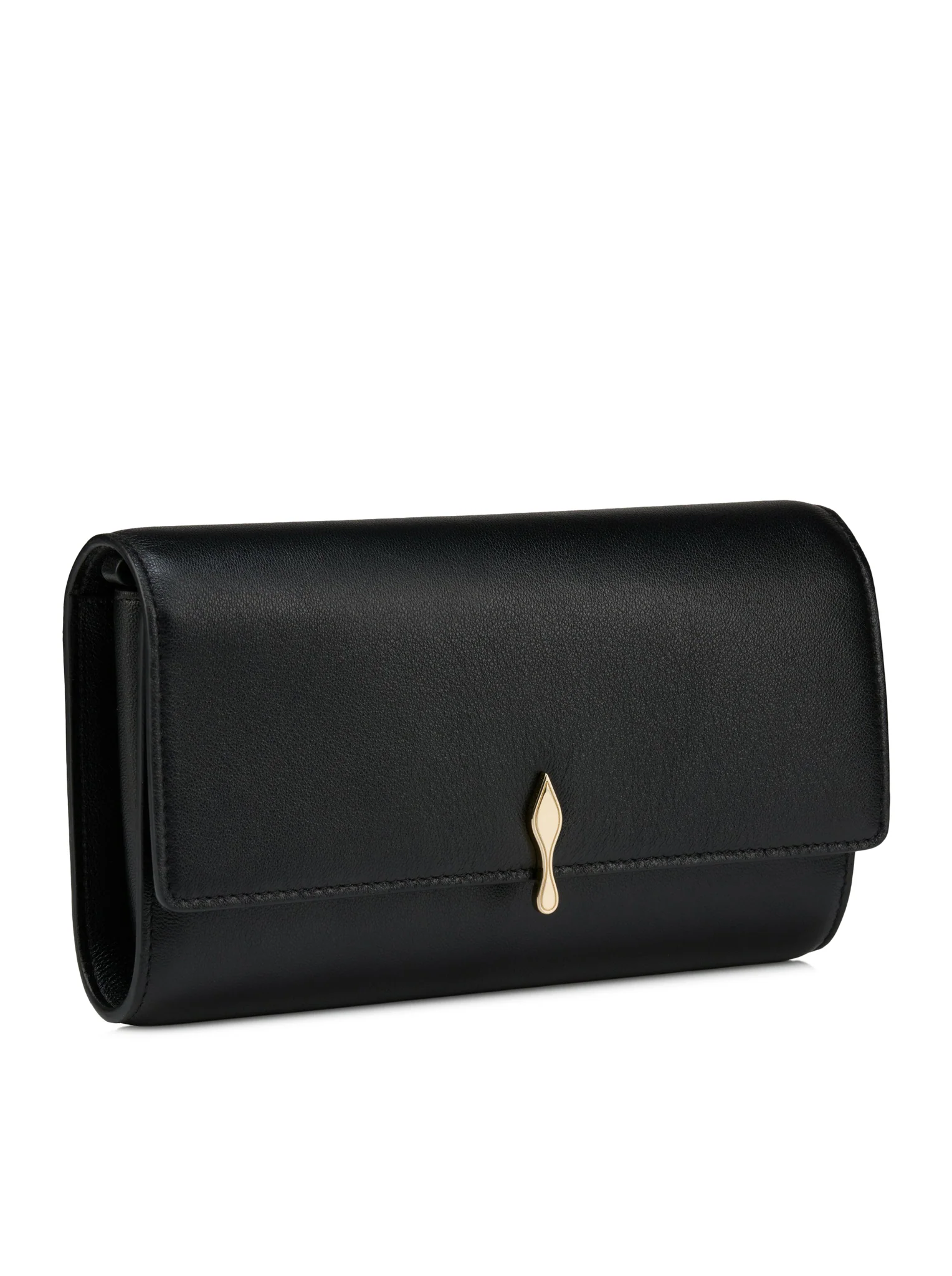 BETTINA WALLET ON CHAIN IN BLACK NAPPA LEATHER - Image 2
