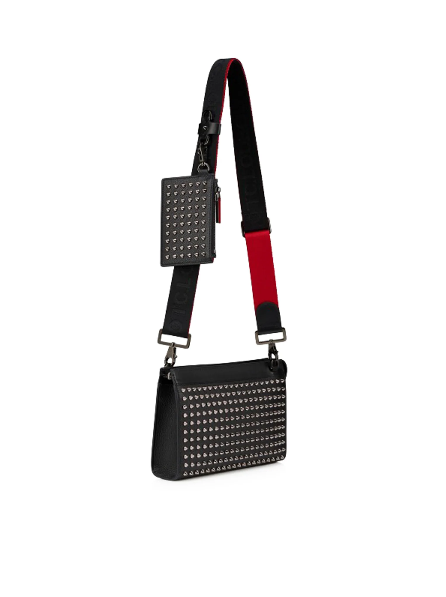 FUNKY STUDDED CALFSKIN HAMMERED SHOULDER BAG - Image 4