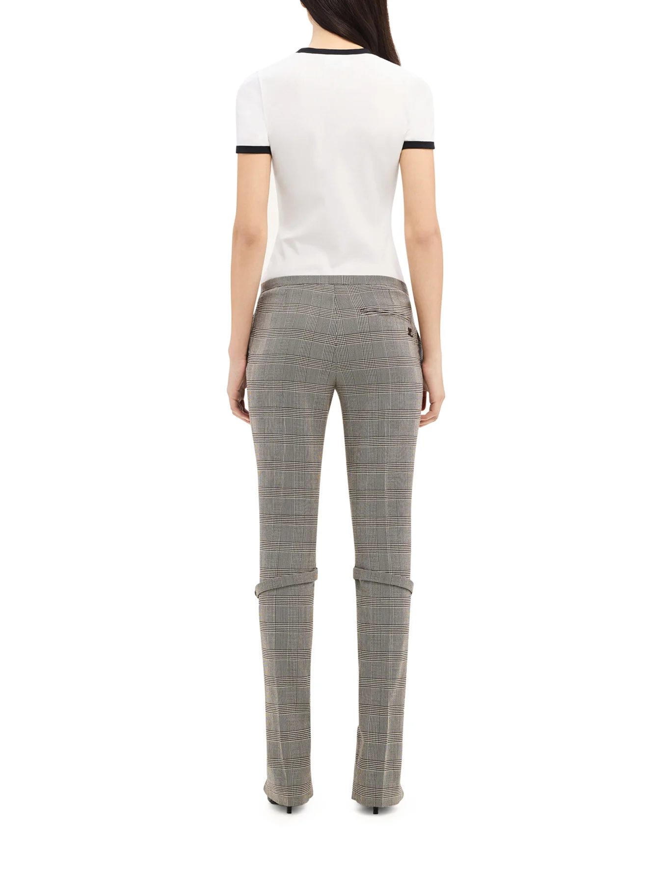 Cotton T-shirt with contrasting profiles - Image 3