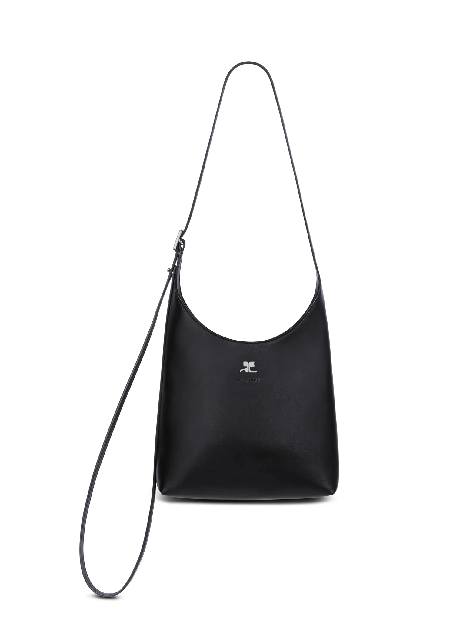SMALL MELTED LEATHER TOTE BAG